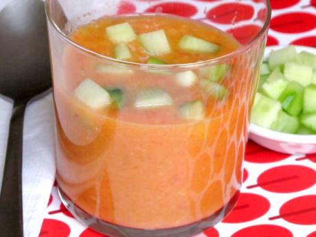 Receta de gazpacho casero