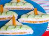 Receta infantil de sandwiches con forma de barco