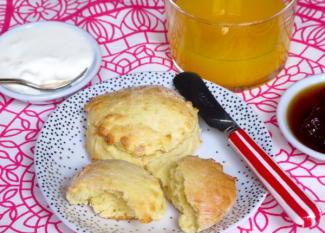 Receta infantil de scones