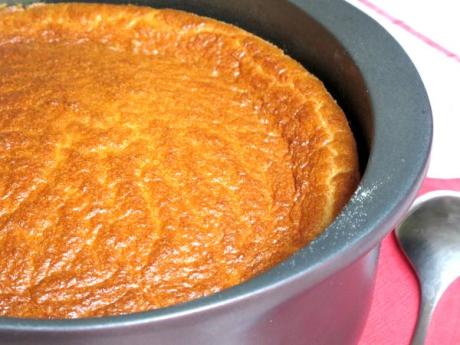 Receta de soufflé de queso