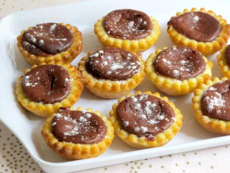 Receta de tartaletas cremosas se chocolate