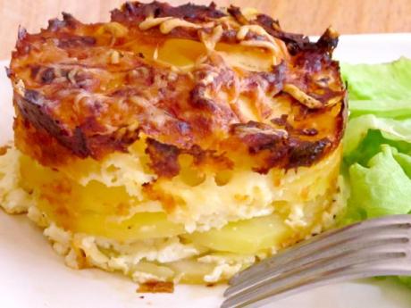 Receta de gratinado de patatas Dauphinois