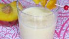 Receta de batido de melocotón