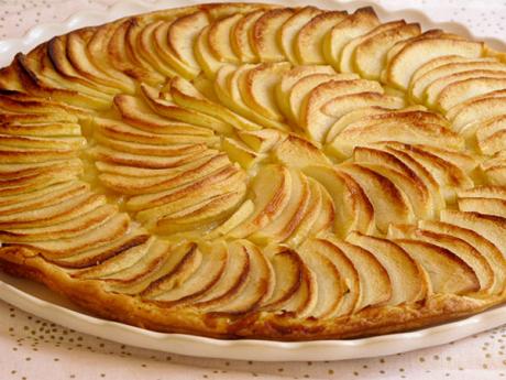 Receta de tarta de manzana fácil y rápida