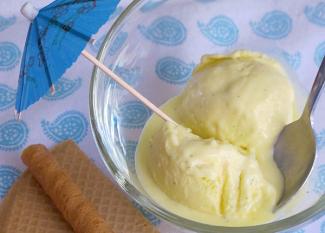 Receta infantil de helado de vainilla