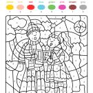 Láminas para colorear: Juegos tradicionales