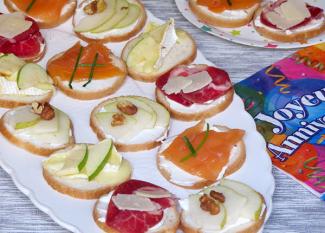 Receta infantil canapes especial cumpleaños