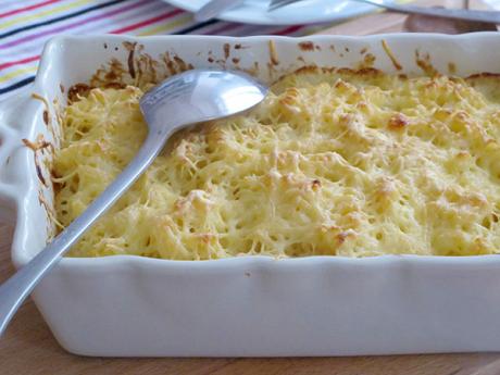 Receta de pasta gratinada