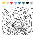 Colour by numbers: un pez de colores