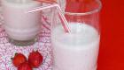 Receta de batido de plátano y fresas