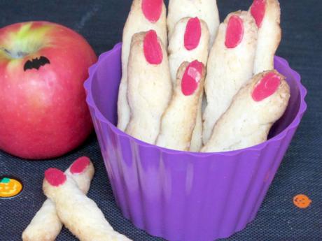 Receta de garras para Hallowen