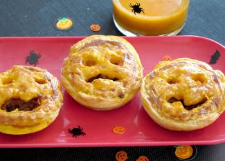 Receta infantil de pastelitos miedosos para Halloween
