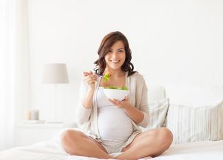 Habitos alimenticios saludables en el embarazo