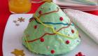 Receta de tarta con forma de árbol de Navidad