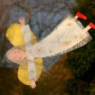 Ángel volador de Navidad: manualidad para niños