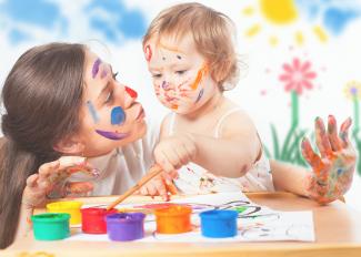 La importancia de los colores para los bebés