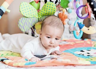 Alfombra de actividadaes para bebes