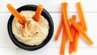 Receta de Hummus y dips de verduras para niños