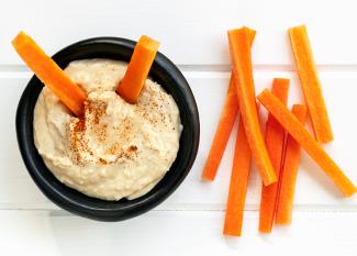 Hummus para niños