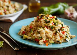 arroz con verduras