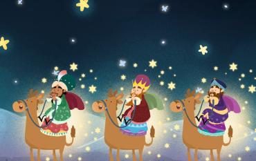 Cuento de los Tres Reyes Magos de Oriente. Leyendas de Navidad para niños