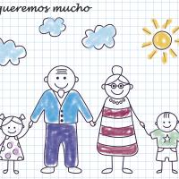 Dibujos solidarios para los abuelos