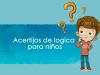 Acertijos de lógica para niños