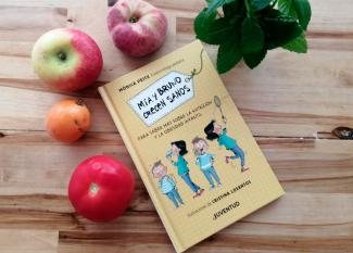 Mia y Bruno crecen sanos, libro para niños
