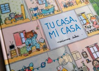 Tu casa, mi casa, libro ilustrado para niños sobre un vecindario