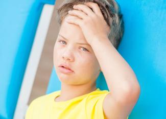 Golpe de calor en niños