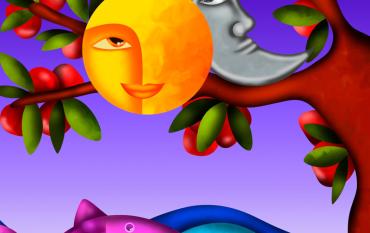 Por qué el sol y la luna viven en el cielo. Cuento africano para niños