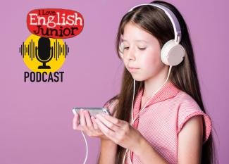 Podcast de la revista para aprender inglés: I Love English Junior