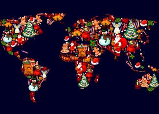 Lectura en inglés para niños: 10 fun facts about Christmas around the world