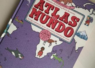 Atlas del mundo, libros para niños