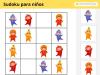 Sudoku de muñecos para niños