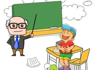Cuento del maestro amable y el niño travieso