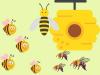 Los zánganos y las abejas. Fábula para niños de La Fontaine