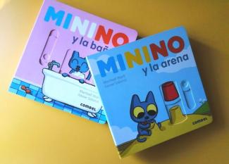 Minino y la arena. Libro para niños a partir de 3 años