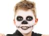 Maquillaje infantil de esqueleto