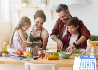 Menú infantil semanal para los 12 meses del año