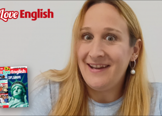 Avance de la revista para aprender inglés I Love English