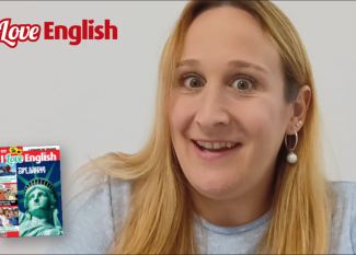 Avance de la revista para aprender inglés I Love English