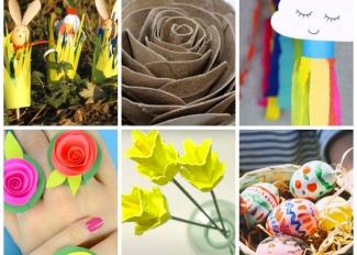 21 bonitas manualidades de primavera para niños