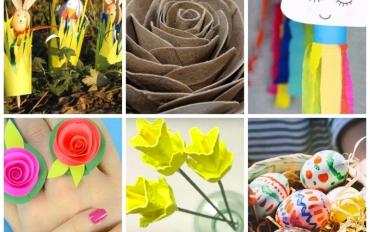 21 bonitas manualidades de primavera para niños