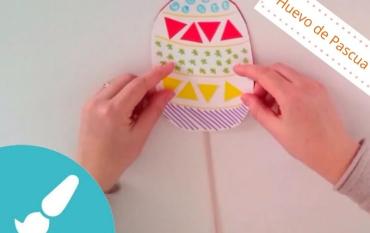 Huevos de Pascua para el jardín o decorar macetas. Manualidades infantiles