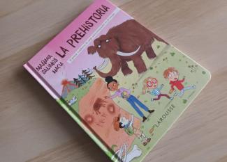 Mañana salimos hacia la Prehistoria. Libro infantil