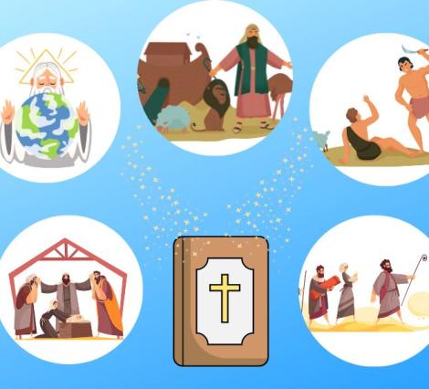 6 cuentos cortos de la Biblia para niños | Historias bíblicas explicadas fácilmente