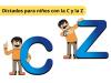 15 dictados para niños con las letras C y Z