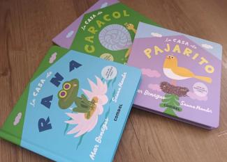 La casa de Caracol. Libro para leer con tu bebé