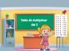 Tabla de multiplicar del 3: juego online para niños
